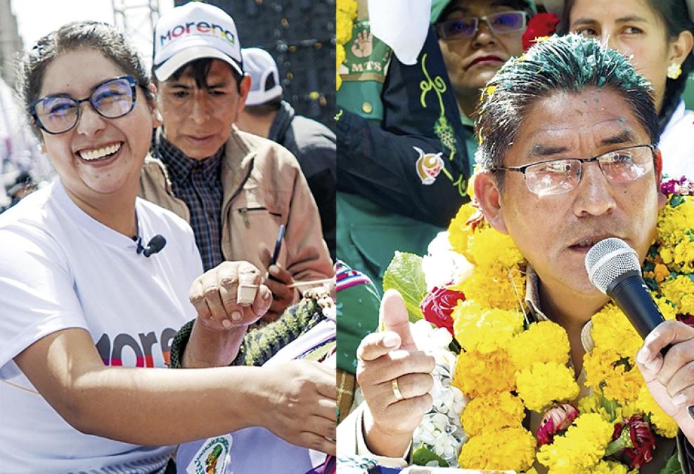 Patzi y Copa pugnan por Andrónico; ambos apuntan a la vicepresidencia