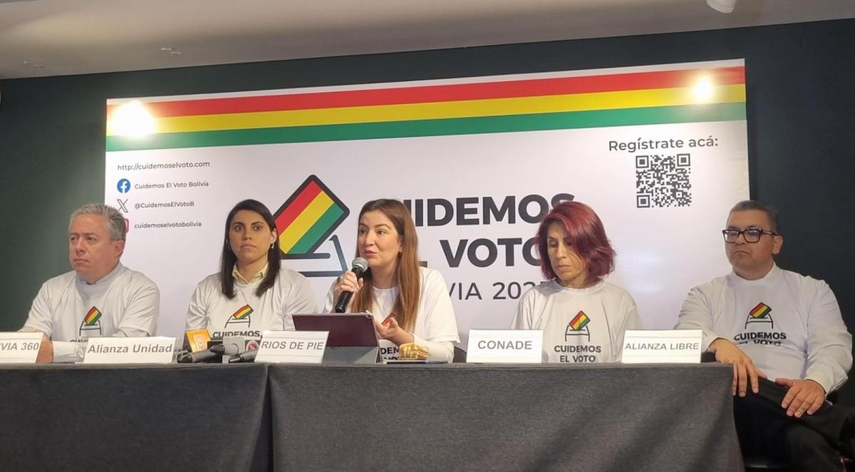 Dos iniciativas ciudadanas están en marcha para el control electoral de agosto