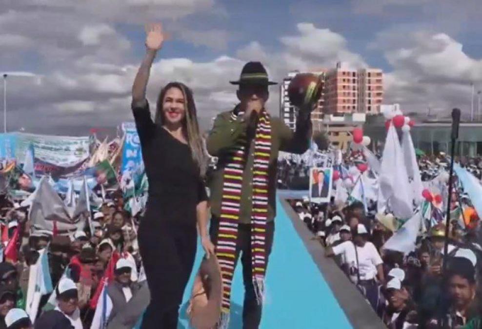 Duras críticas contra candidata Mariana Prado por sus declaraciones sobre Evo Morales
