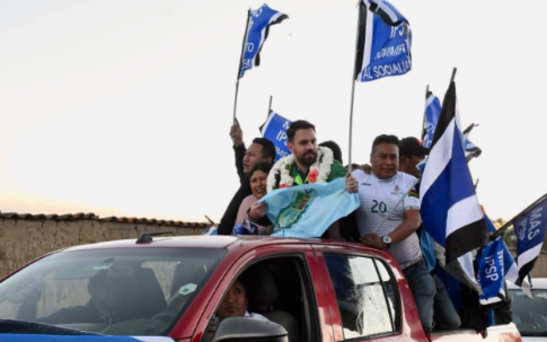 Candidato del MAS propone alivio tributario ante la crisis