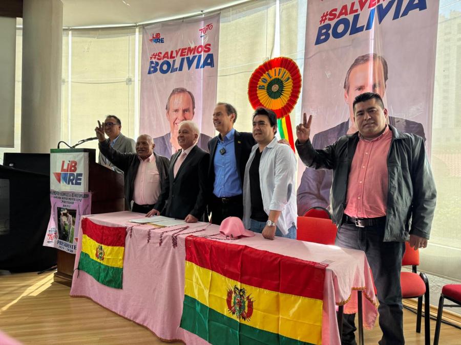MNR respalda la candidatura de Jorge Tuto Quiroga «para salvar al país»