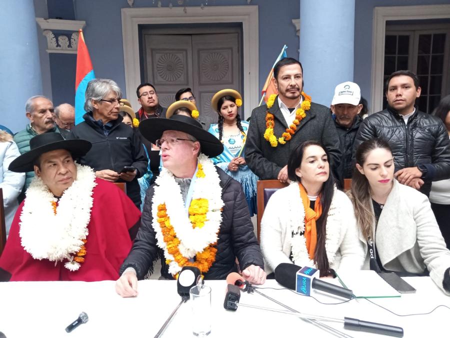 Jaime Dunn sigue en campaña mientras aguarda la decisión del TSE sobre su candidatura presidencial