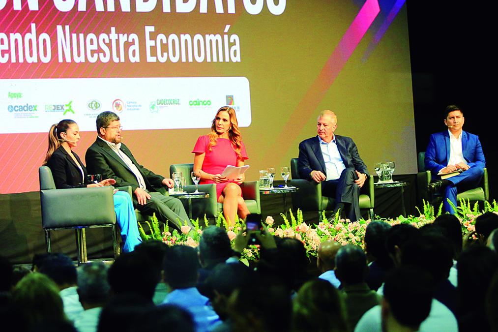 Candidatos coinciden con una menor presencia del Estado en la economía