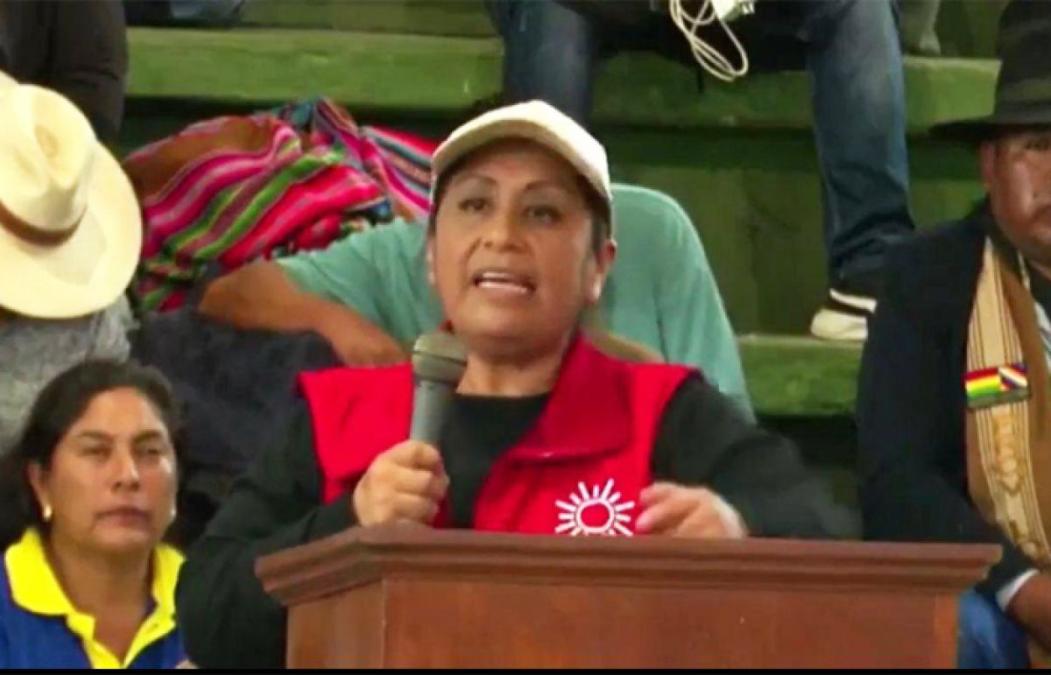 Gobierno pide sentar «precedente» contra aliada de Morales que habló de «contar muertos»