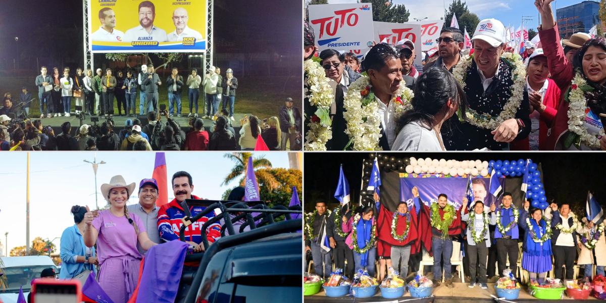Campaña electoral toma impulso en las calles con caravanas y caminatas