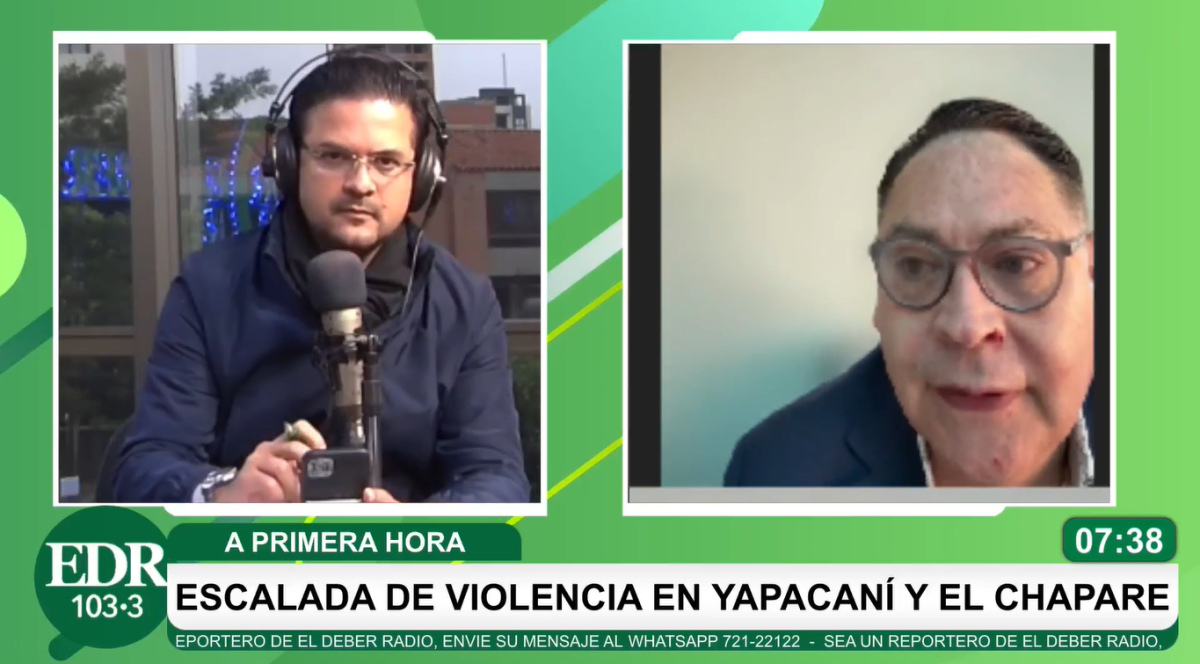 Viceministro Aguilera: el Trópico se maneja por cuestiones políticas y disfraza la violencia por «justicia comunitaria»