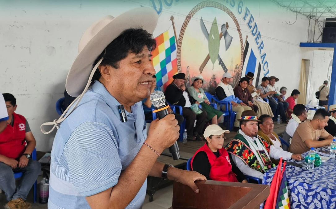 “¿Por qué les preocupa tanto una declaración en un ampliado?”, dice Evo tras anuncio de nuevo proceso