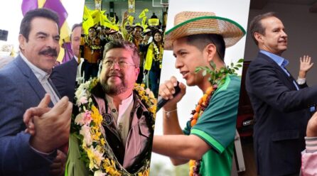 Debajo del podio, Andrónico cae y Manfred sube: así cambió la intención de voto en un mes