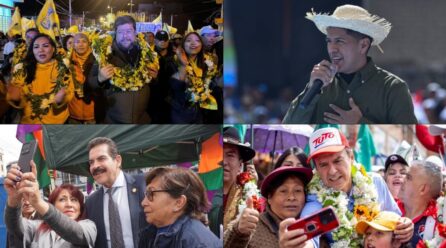 II Encuesta de intención de votos: solo Cochabamba rompe el predominio de Samuel y Tuto por departamento